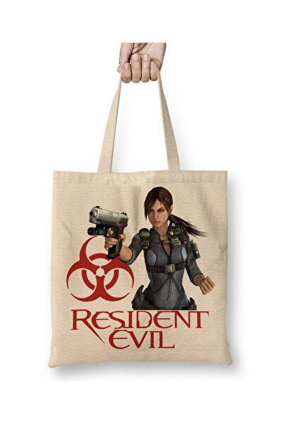 Baskı Dükkanı Resident Evil 2 Tkanina Torba Duga Sa ručkom