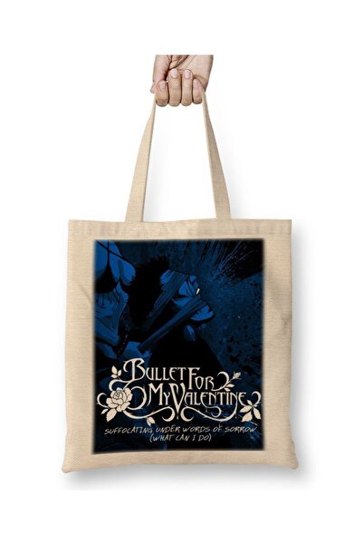Baskı Dükkanı Bullet For My Valentine Tkanina Torba Duga Sa ručkom