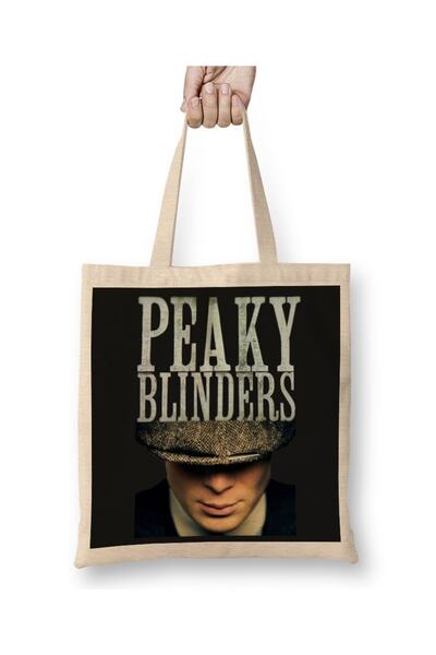 Baskı Dükkanı Peaky Blinders tkanina Torba duga Sa ručkom