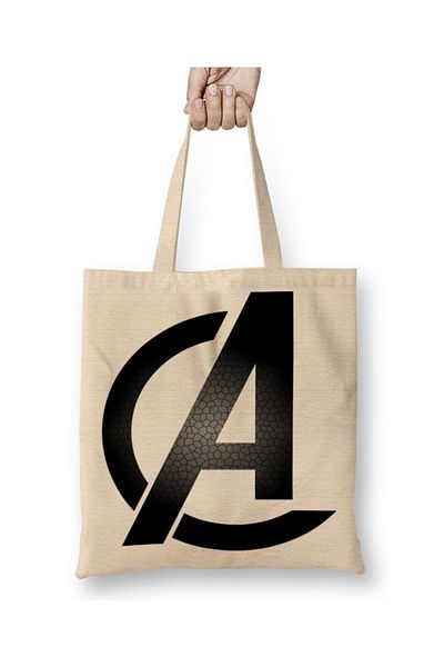 Baskı Dükkanı Υφασμάτινη τσάντα Avenger με μακριά λαβή