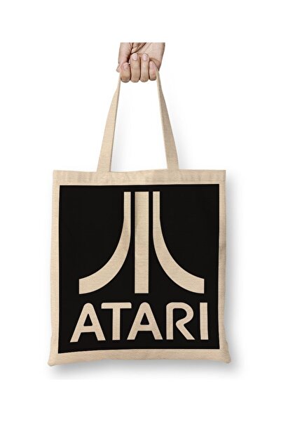 Baskı Dükkanı Atari Logo Igra Igra Gotova Tkanina Torba Duga Sa ručkom