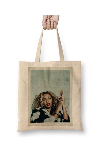 Baskı Dükkanı Beyonce 03 Tkanina Torba Duga Sa ručkom