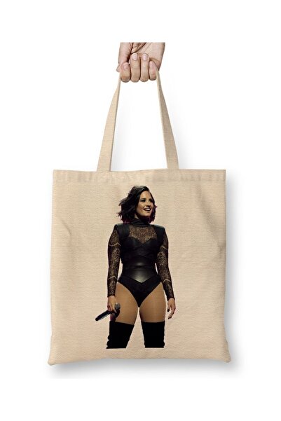 Baskı Dükkanı Demi Lovato Show Odeća Torba Duga Sa ručkom