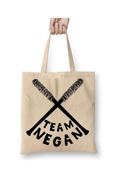 Baskı Dükkanı The Walking Dead Onesie Team Negan Odelo Torba Dugo Sa ručkom