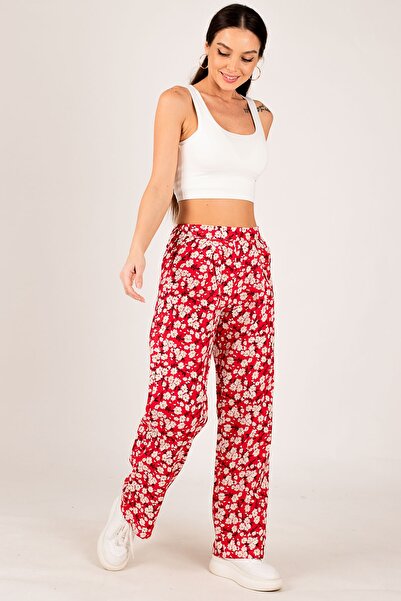 armonika Pants - Red - Relaxed