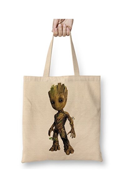 Baskı Dükkanı Baby Groot pelena Torba dugačka Sa ručkom