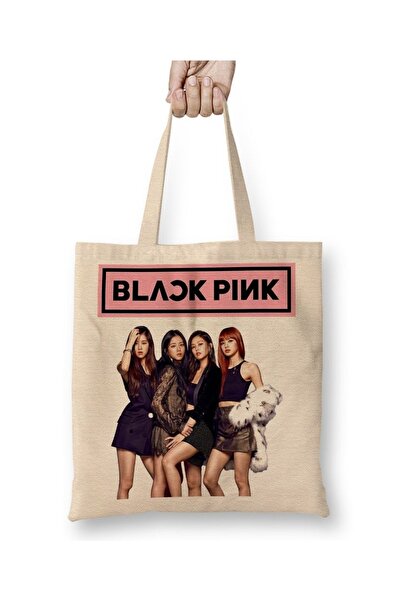 Baskı Dükkanı Blackpink 04 Tkanina Torba Duga Sa ručkom