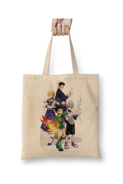 Baskı Dükkanı Hunter X Hunter Gon Killua Anime odeća Torba duga Sa ručkom