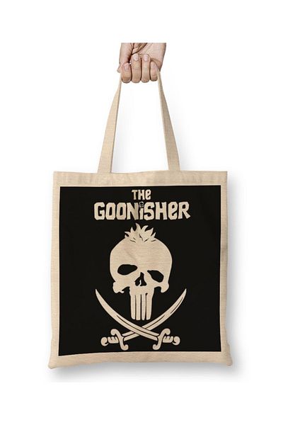 Baskı Dükkanı The Goonies The Goonisher υφασμάτινη τσάντα με μακριά λαβή