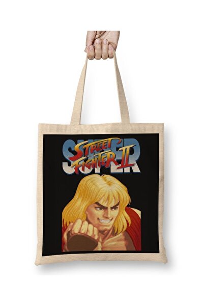 Baskı Dükkanı Street Fighter 2 Ken Odelo Torba Dugo Sa ručkom