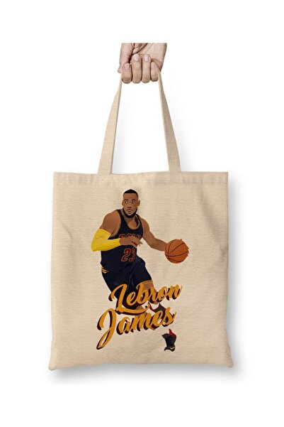 Baskı Dükkanı Lebron James 23 Tkanina Torba Duga Sa ručkom