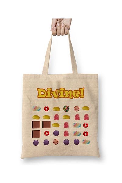 Baskı Dükkanı Divine υφασμάτινη τσάντα με μακριά λαβή