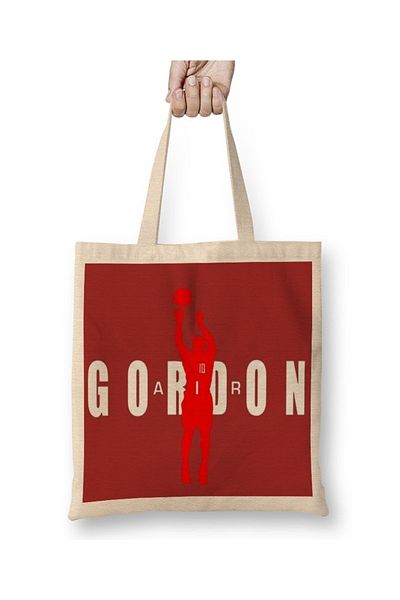 Baskı Dükkanı Υφασμάτινη τσάντα Gordon με μακριά λαβή
