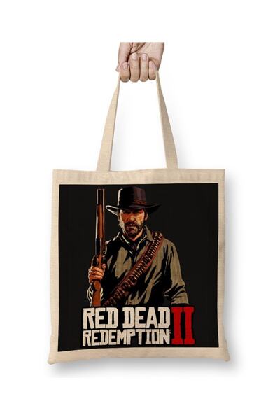 Baskı Dükkanı Red Dead Redemption 2 Arthur Cloth Torba Duga Sa ručkom