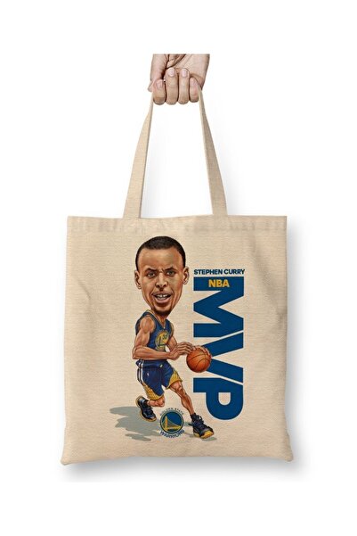 Baskı Dükkanı MVP Curry tkanina Torba duga Sa ručkom