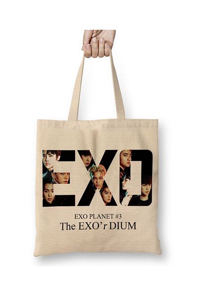 Baskı Dükkanı Υφασμάτινη τσάντα Exordium Exo με μακριά λαβή