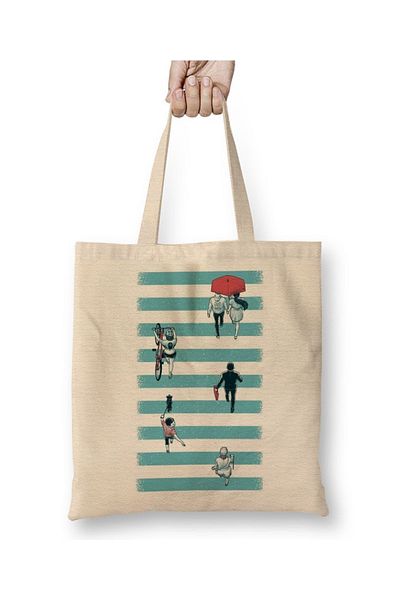 Baskı Dükkanı Street Tote Bag με μακριά λαβή