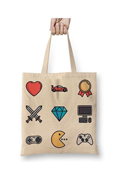 Baskı Dükkanı Blusa Gamer 01 Tkanina Torba Duga Sa ručkom