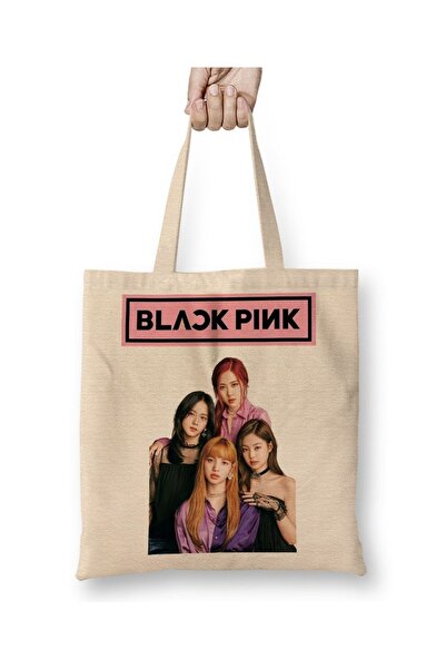 Baskı Dükkanı Blackpink 06 Tkanina Torba Duga Sa ručkom