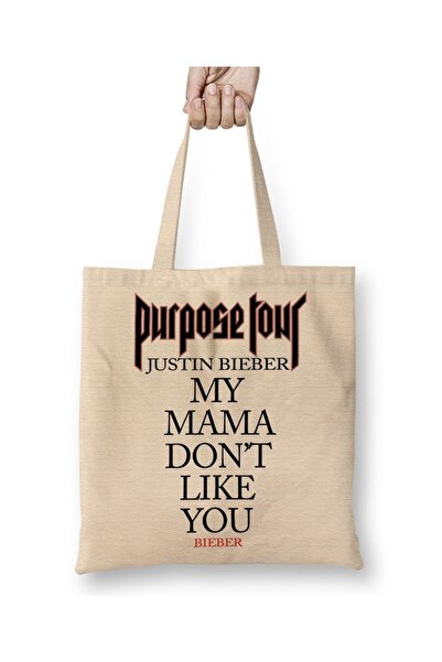 Baskı Dükkanı Justin Bieber Purpose Tour Odelo Torba Dugo Sa ručkom