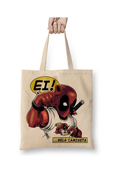 Baskı Dükkanı Bela Spiderman tkanina Torba duga Sa ručkom