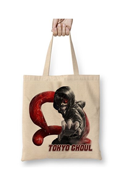 Baskı Dükkanı Tokyo Ghoul tkanina Torba duga Sa ručkom