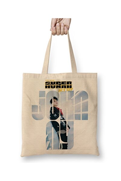 Baskı Dükkanı Nct 127 Johnny - Superhuman Cloth Torba Long Sa ručkom