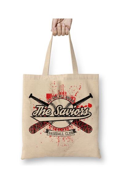 Baskı Dükkanı Бейсбольний клуб «Спасителі» Без сумки З довгою ручкою