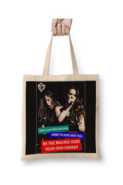Baskı Dükkanı Epica Rock Cloth Torba Dugačka Sa ručkom