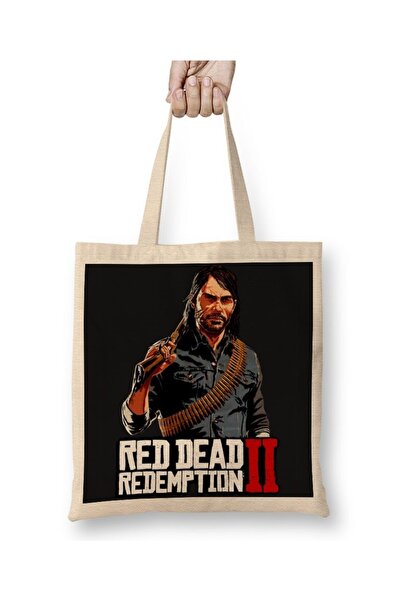 Baskı Dükkanı Red Dead Redemption 2 John Marston Odelo Torba Dugo Sa ručkom
