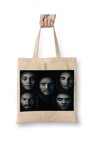 Baskı Dükkanı Υφασμάτινη τσάντα Game Of Thrones με μακριά λαβή