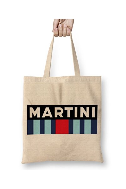 Baskı Dükkanı Martini Racing pravougaona tkanina Torba dugačka Sa ručkom