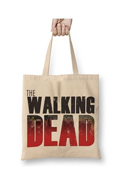 Baskı Dükkanı حقيبة ملابس The Walking Dead 01 بمقبض طويل