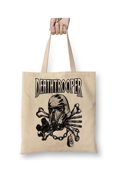 Baskı Dükkanı Υφασμάτινη τσάντα Deathtrooper με μακριά λαβή