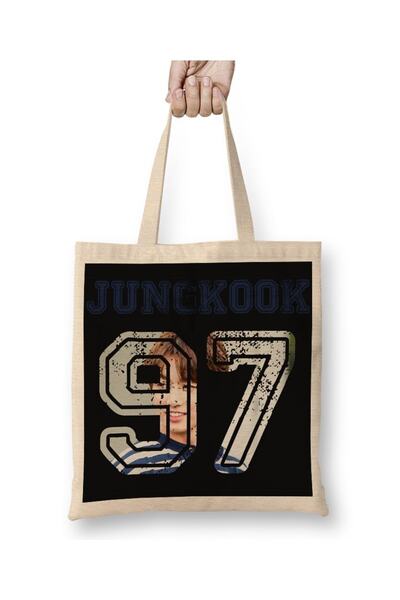 Baskı Dükkanı Bts Jungkook odeća Torba duga Sa ručkom