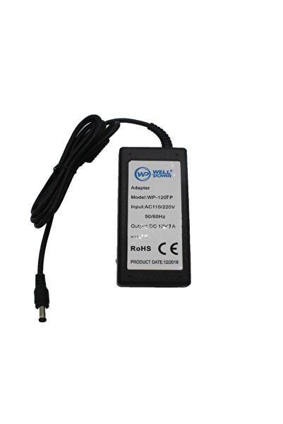 wellbox Wellpower 12v 7 Amp Adaptör Plastik Kasa