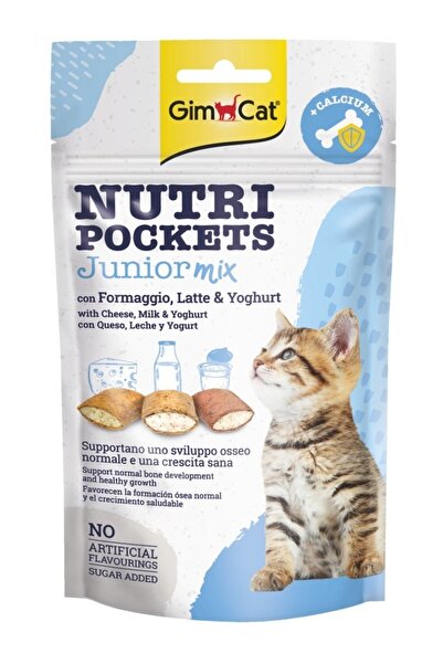 Gimcat Nutri Pockets Junior Mix Yavru Kedi Ödülü 60 Gr