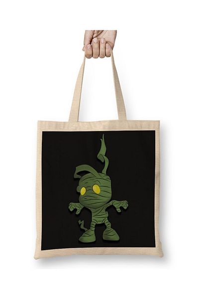 Baskı Dükkanı Lol Amumu υφασμάτινη τσάντα με μακριά λαβή