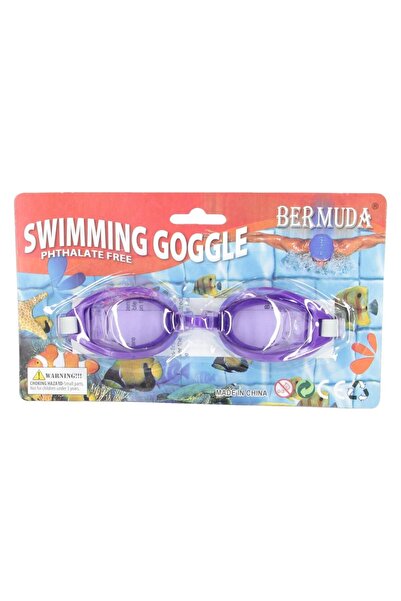 BERMUDA Phthalate Free Yüzücü Gözlüğü Mor