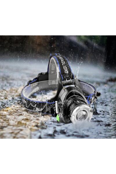 Geltoptan 2000 Lümen Kafa Feneri Avcılık Balıkçılık Kampçılık Seyyar Yüksek I...