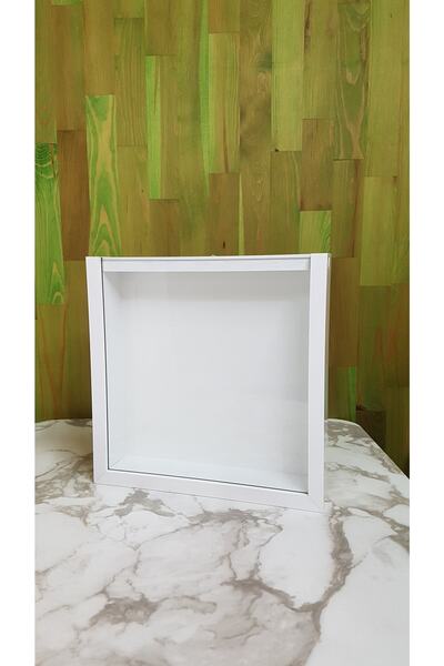 my hediyem Çerçeve Gül-çicek Saklama Kutusu Camlı Sürgülü