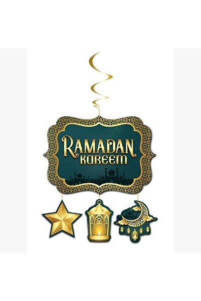 KBK MARKET زخرفة السقف المعلق Ramadan Kareem