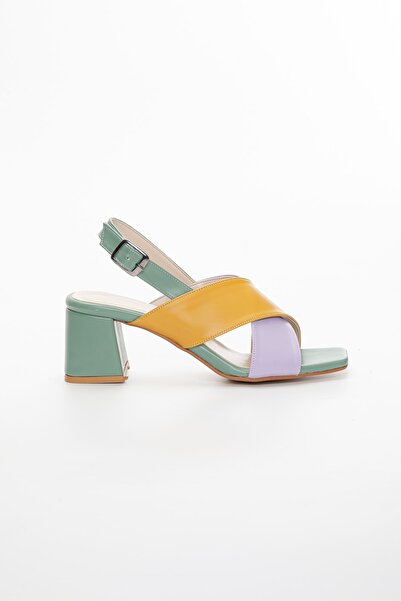LİLLA Multicolored Low Heeled Women's Shoes