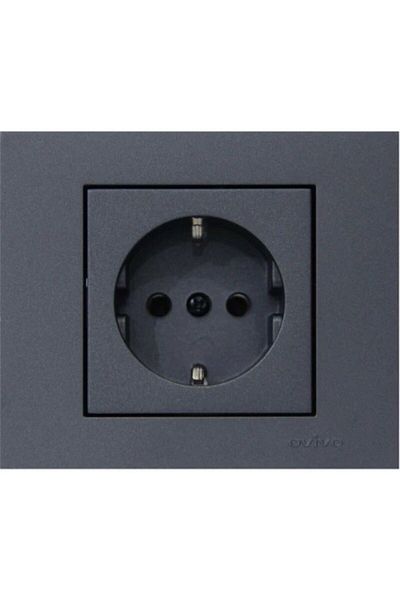 OVİVO Smoked Grounded Socket