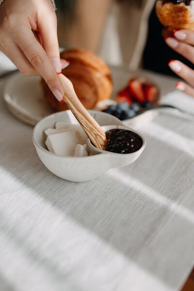 Foze Sea Salt Seramik Ikili Kase
