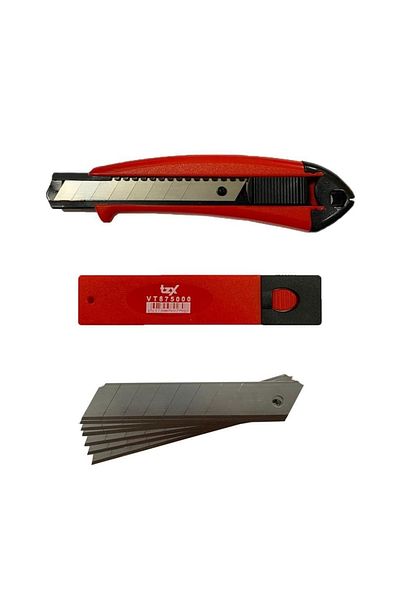 Vip-Tec Vt 875115   - 165X20Mm Hanging Utility Knife + 10 Spare