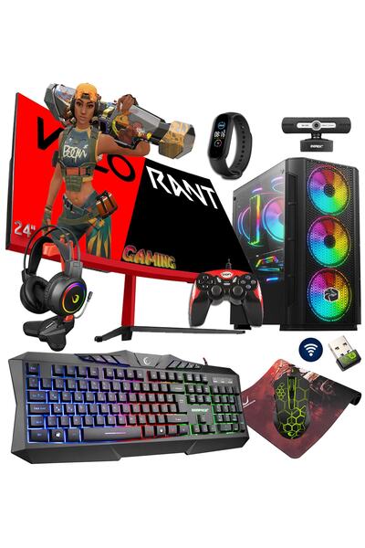 Zeiron Afx70 Amd Ryzen 5 3600 32gb 256gb+1tb 23.8 Oyuncu Bilgisayarı