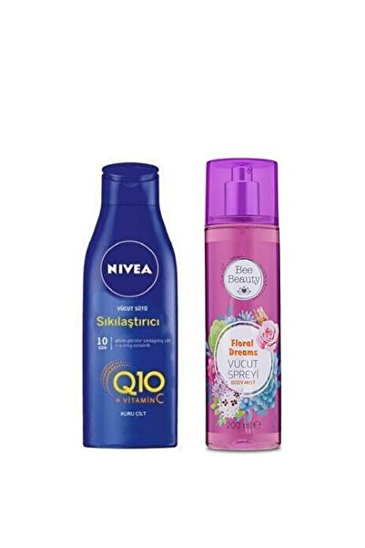 NIVEA C Vitaminli Sıkılaştırıcı Q10 & Floral Dreams Vücut Spreyi 200 ml