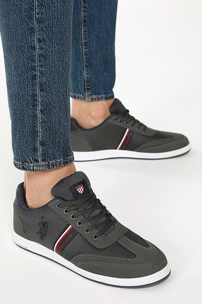 U.S. Polo Assn. Γκρι - Ανδρικά αθλητικά παπούτσια Kares