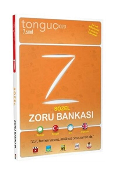 Tonguç Akademi Tonguç 7. Sınıf Sözel Zoru Bankası